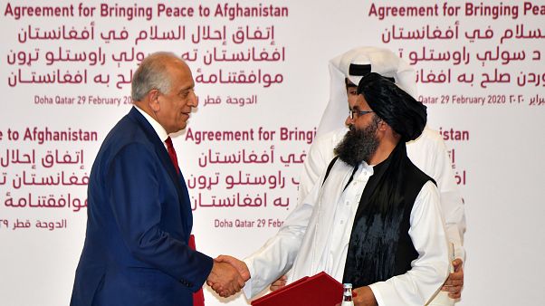 US signs peace deal with Afghanistan's Taliban after 18 years of war US signs peace deal with Afghanistan's Taliban after 18 years of war