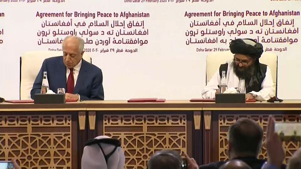 EEUU retirará todas sus tropas de Afganistán en 14 meses por el acuerdo de paz con los Talibanes EEUU retirará todas sus tropas de Afganistán en 14 meses por el acuerdo de paz con los Talibanes