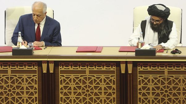 Υπεγράφη η ειρηνευτική συμφωνία ΗΠΑ και Ταλιμπάν Υπεγράφη η ειρηνευτική συμφωνία ΗΠΑ και Ταλιμπάν