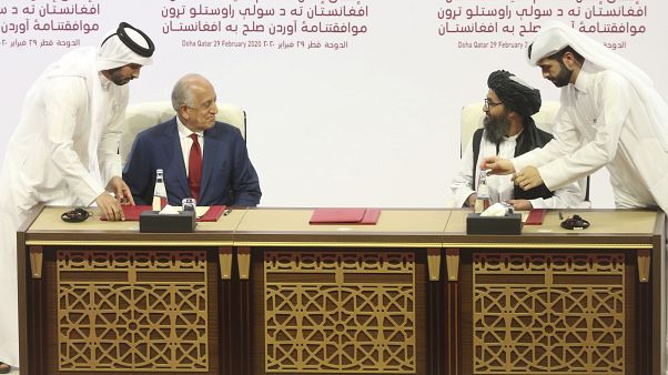 Taliban Lideri Ahundzade, Taliban'ın ABD ile imzalanan anlaşmayı ihlal etmeyeceğini belirtti Taliban Lideri Ahundzade, Taliban'ın ABD ile imzalanan anlaşmayı ihlal etmeyeceğini belirtti