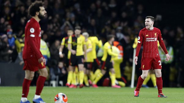 Liverpool Premier Lig'de 44 maç sonra kaybetti, namağlup şampiyonluk hayalleri suya düştü Liverpool Premier Lig'de 44 maç sonra kaybetti, namağlup şampiyonluk hayalleri suya düştü