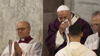 "الزكام" يمنع البابا فرنسيس من المشاركة في خلوة روحية