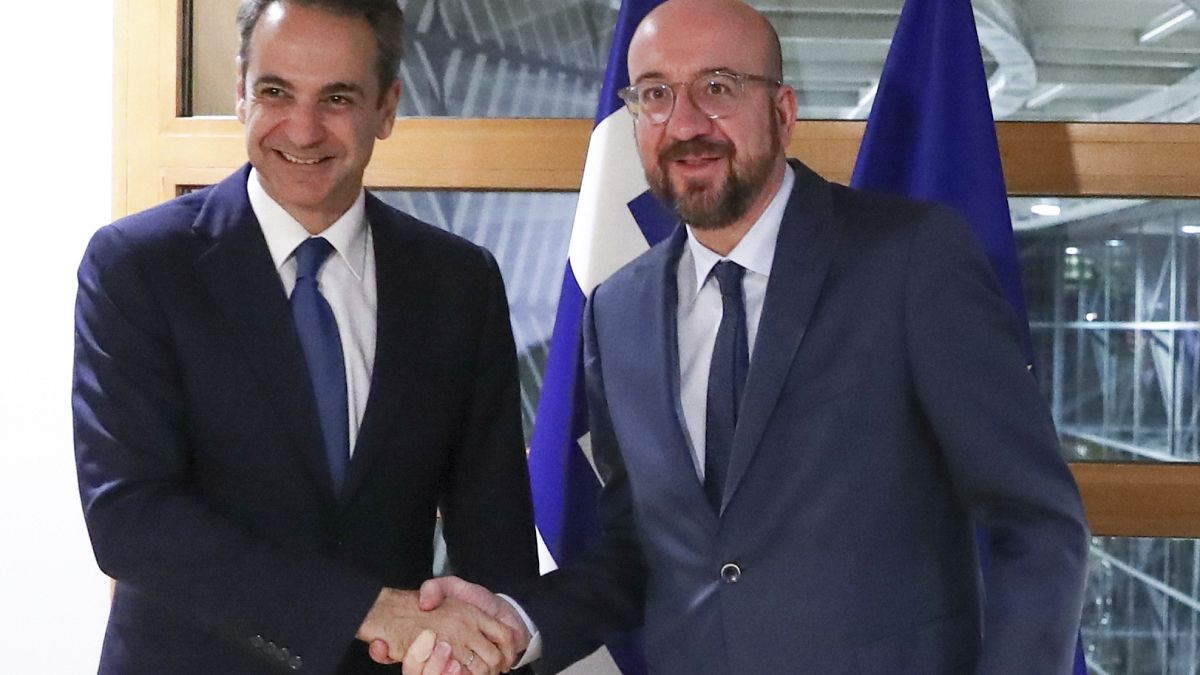 AB Konseyi Başkanı Michel ile Yunanistan Başbakanı Mitsotakis Yunanistan-Türkiye sınırını ziyaret edecek