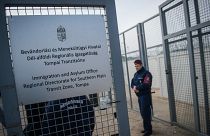 A kibővített tompai tranzitzóna 2017. április 6-án.