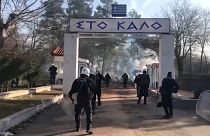 Bollwerk griechische Grenze