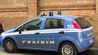 Symbolfoto: italienisches Polizeiauto