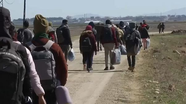 Refugiados a la espera de una solución política para abandonar Turquía Refugiados a la espera de una solución política para abandonar Turquía