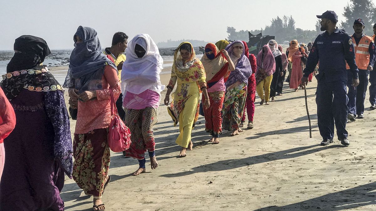 لاجئون من الروهينغا في بنغلاديش 