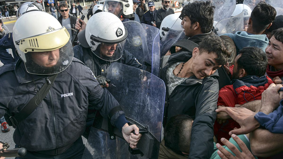 Greece Turkey Migrants