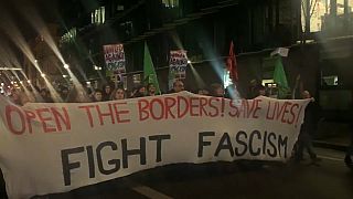 Tausende demonstrieren in Berlin für offene EU-Außengrenzen