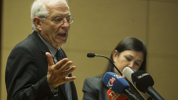Avrupa Birliği (AB) Dış İlişkiler ve Güvenlik Politikası Yüksek Temsilcisi Josep Borrell Avrupa Birliği (AB) Dış İlişkiler ve Güvenlik Politikası Yüksek Temsilcisi Josep Borrell