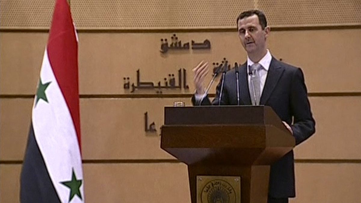 Suriye Devlet Başkanı Beşar Esad, 10 Ocak 2012