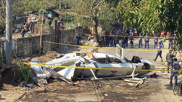 Philippines Helicopter Crash Philippines Helicopter Crash