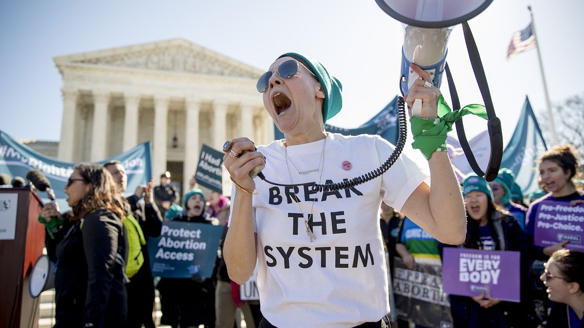 USA: donne in piazza per il diritto all'aborto