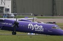 Bruchlandung einer Flybe-Maschine in Belfast 2017.