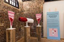 Art inspired by vulvas and vaginas.