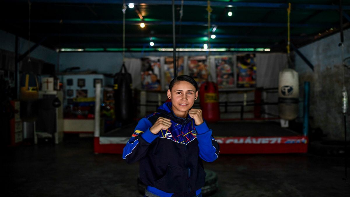 الملاكمة الفنزويلية تايونيس سيدينيو