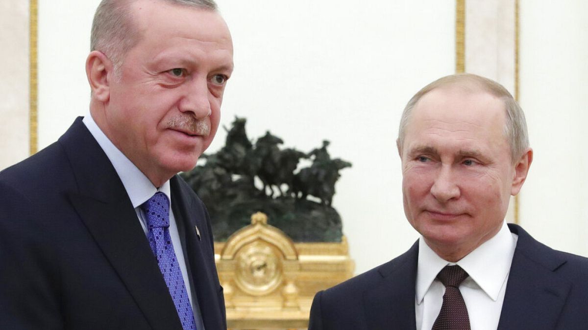 Turkey's Erdogan met Russia's Putin in Moscow for talks over Syria