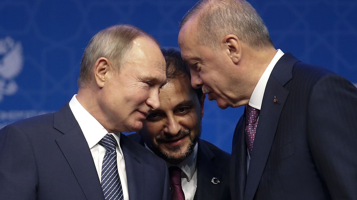 Встреча президентов России и Турции. 