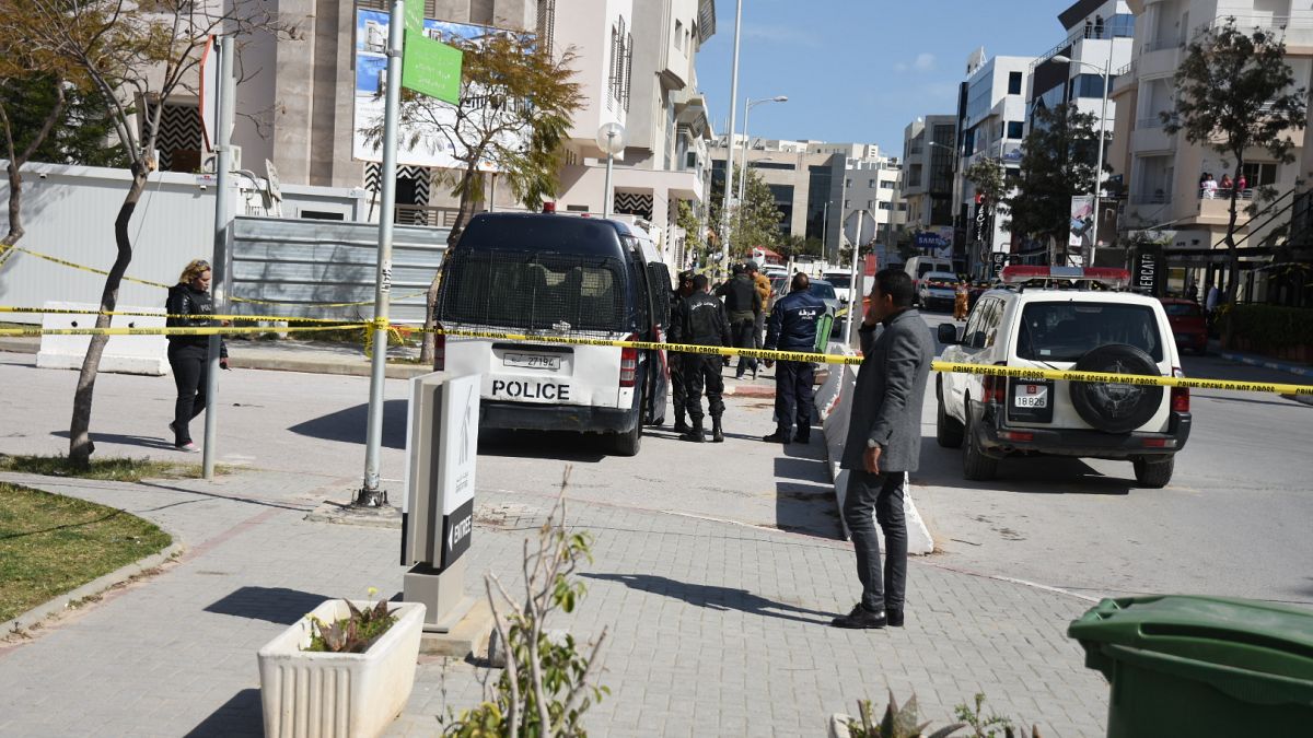 Several injured after blast near American embassy in Tunis: local police
