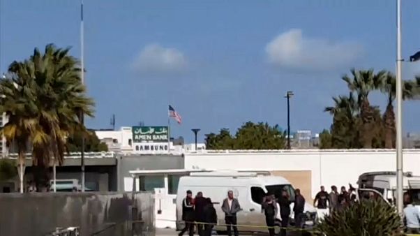 Explosion near U.S. Embassy in Tunisia wounds 5 police