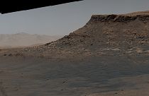 Mars'ta çekilen panaromadan bir kare