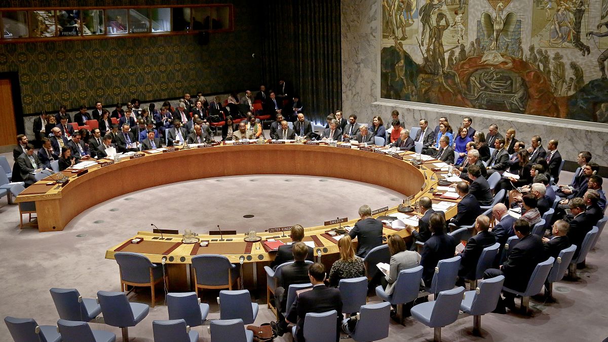 Birleşmiş Milletler Güvenlik Konseyi'nin toplantı salonu