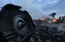 Дело MH 17: акция протеста перед посольством РФ в Гааге