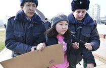 Международный женский день в Бишкеке.