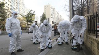 إجراءات حازمة في كوريا الجنوبية لمنع امنتشار فيروس كورونا