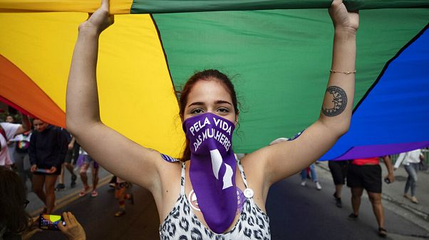Dia da Mulher no Brasil integra vários protestos Dia da Mulher no Brasil integra vários protestos