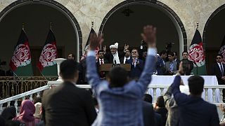  مراسم تحلیف «دو رئیس جمهوری» در یک روز در افغانستان؛ غنی و عبدالله سوگند یاد کردند