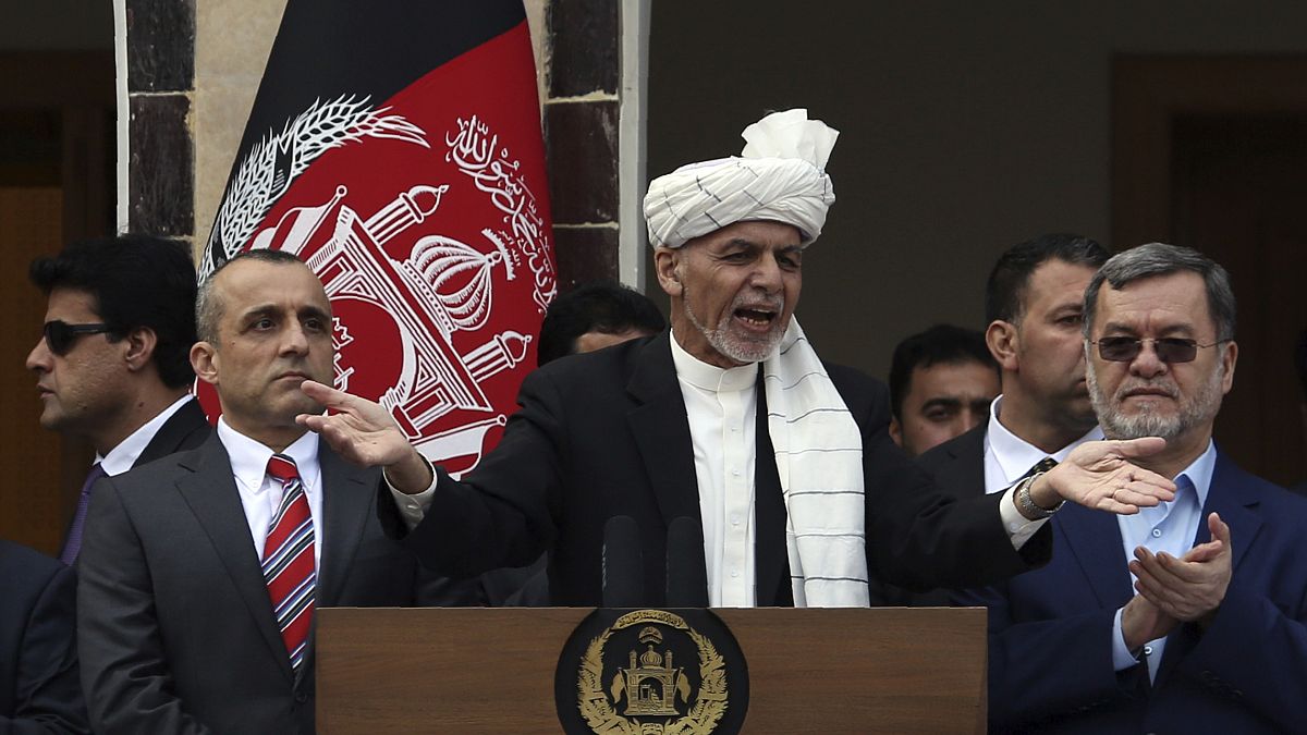 الرئيس الأفغاني أشرف غني أدى اليمين لولاية ثانية في القصر الرئاسي