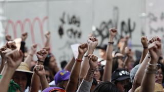 Día Internacional de la Mujer en México.