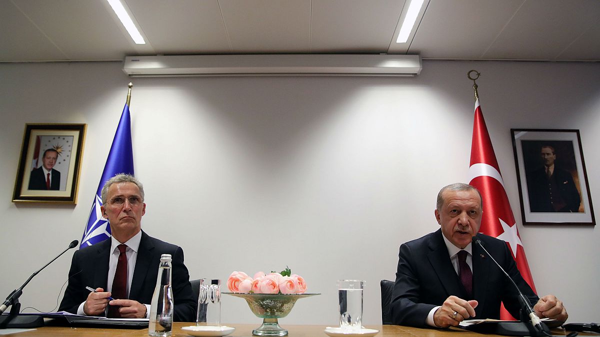 Cumhurbaşkanı Recep Tayyip Erdoğan, NATO Genel Sekreteri Jens Stoltenberg ile görüştü. Görüşme sonrası ortak basın toplantısı düzenlendi