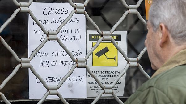 In Rome, Monday, March 9, 2020. Italy announced a sweeping quarantine early Sunday for its northern regions In Rome, Monday, March 9, 2020. Italy announced a sweeping quarantine early Sunday for its northern regions