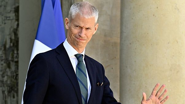 Fransa Kültür Bakanı Franck Riester Fransa Kültür Bakanı Franck Riester