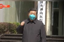 "A epidemia está quase reprimida", disse Xi Jiping em Wuhan