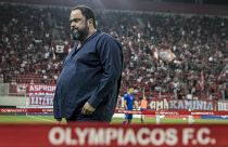 Ο πρόεδρος του Ολυμπιακού, Βαγγέλης Μαρινάκης