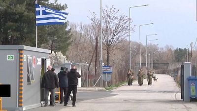 Griechisches Militär schützt EU-Außengrenze