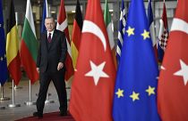 Türkischer Präsident Erdogan bei der EU