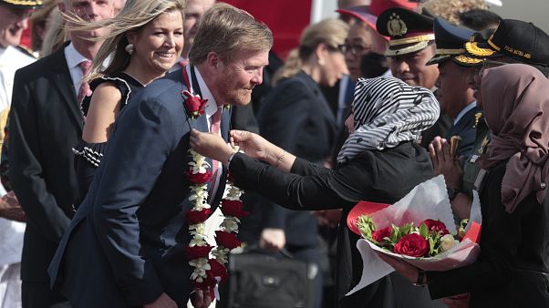 Hollanda Kralı Willem-Alexander ve eşi Maxima Endonezya'ya ziyarette bulunuyor Hollanda Kralı Willem-Alexander ve eşi Maxima Endonezya'ya ziyarette bulunuyor