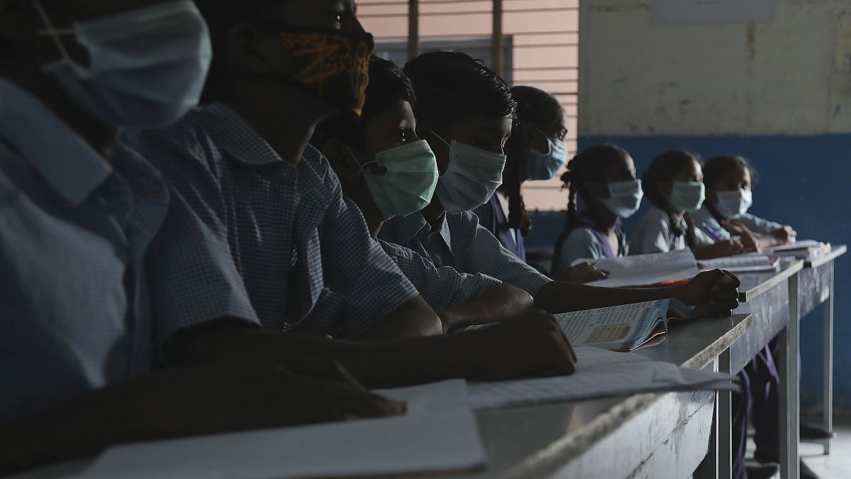 Μαθητές σε σχολείο στην Ινδία