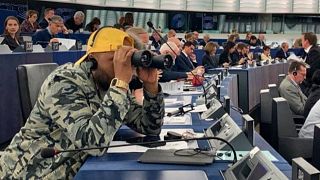 Magid Magid in the EU Parliament