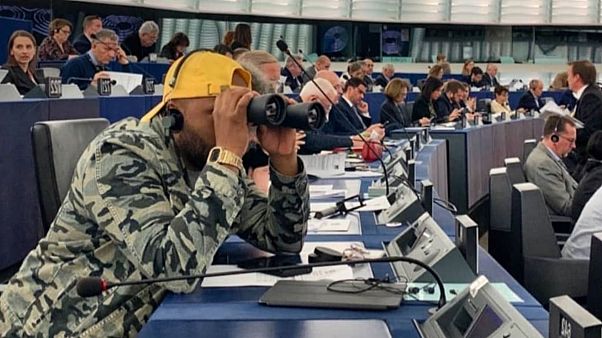 Magid Magid in the EU Parliament Magid Magid in the EU Parliament
