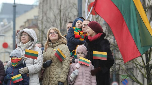 Lithuania marks 30 years since its independence from the Soviet Union. Lithuania marks 30 years since its independence from the Soviet Union.