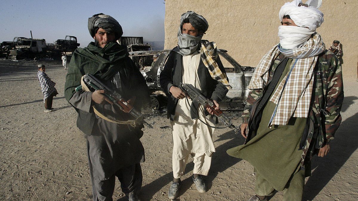 Taliban militanları / Gazne / Afganistan (arşiv) 