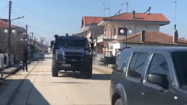 Fronteira da Grécia com a Turquia reforçada com ajuda europeia Fronteira da Grécia com a Turquia reforçada com ajuda europeia