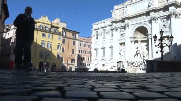 Coronavírus: Roma transformada em cidade fantasma Coronavírus: Roma transformada em cidade fantasma