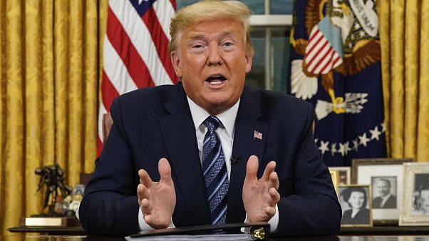 ABD'den koronavirüs önlemi: Trump Avrupa'dan seyahatleri 30 gün askıya alıyor ABD'den koronavirüs önlemi: Trump Avrupa'dan seyahatleri 30 gün askıya alıyor